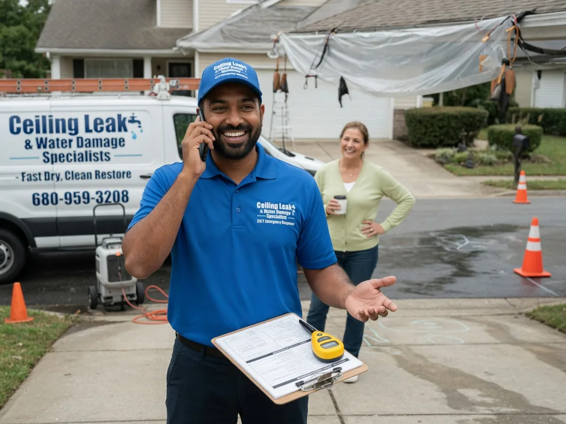 Ceiling Leak Cleanup Ludlow, VT FAQs